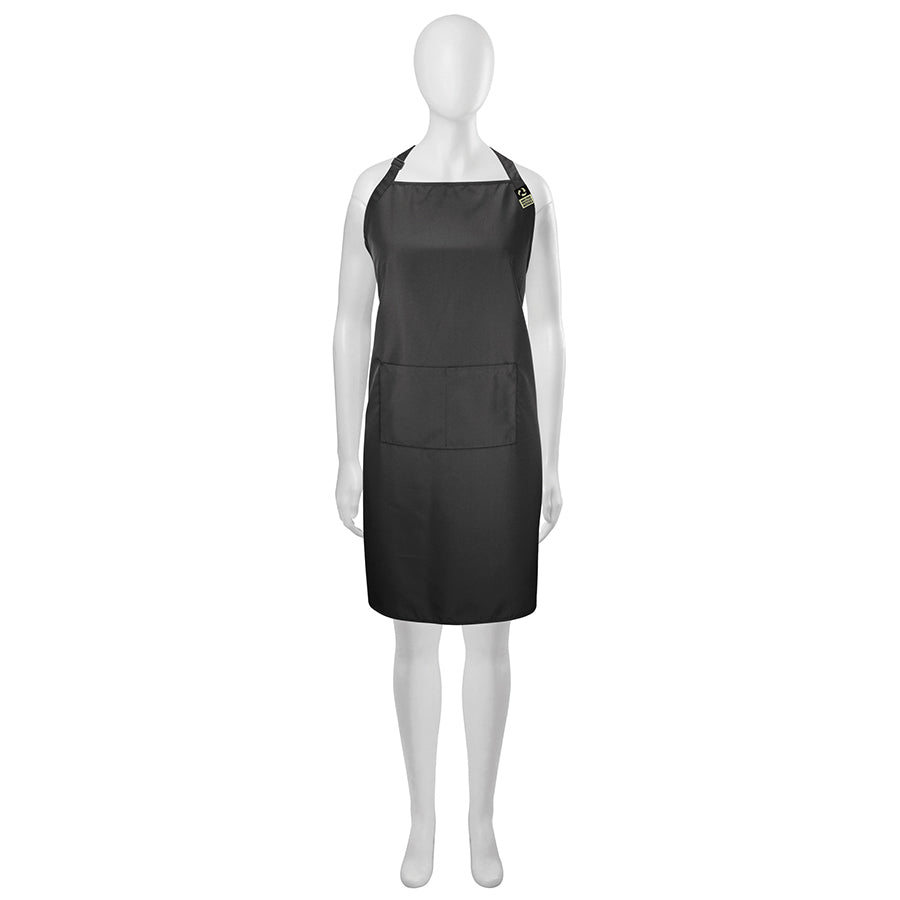 olivia-garden-newcyclepro-tablier-de-coiffure-noir-en-polyester-100-recycl-imper image 1