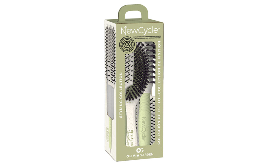olivia-garden-newcycle-brosse-coiffer-en-plastique-recycl-avec-poils-vegan-ioniq image 5