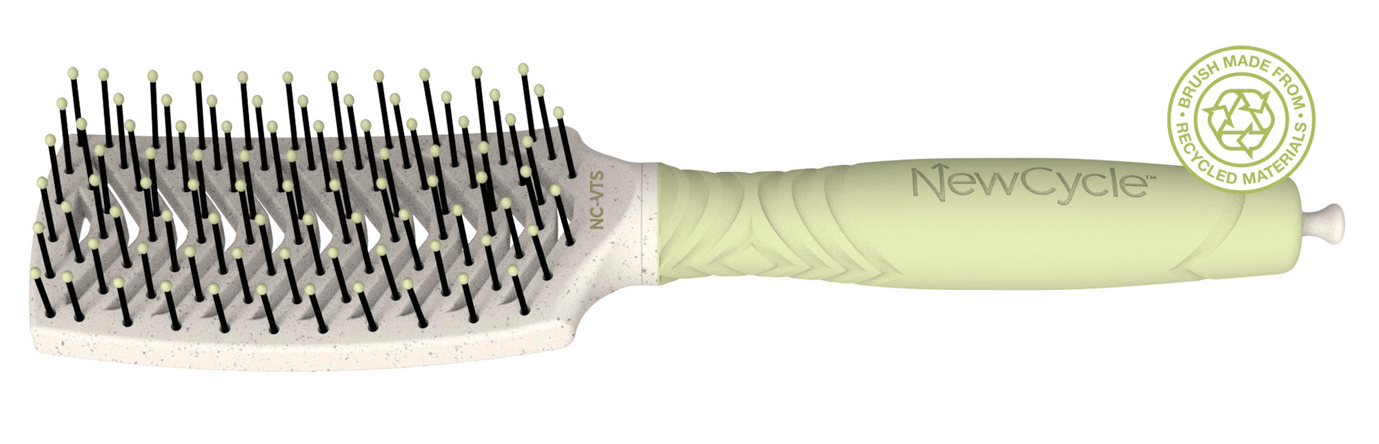 olivia-garden-newcycle-brosse-coiffer-en-plastique-recycl-avec-poils-vegan-ioniq image 2