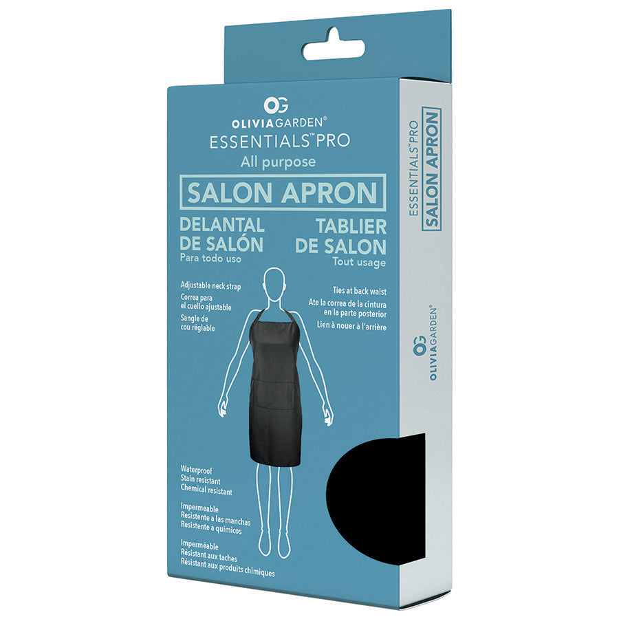 olivia-garden-essentialspro-tablier-de-coiffure-noir-imperm-able image 5