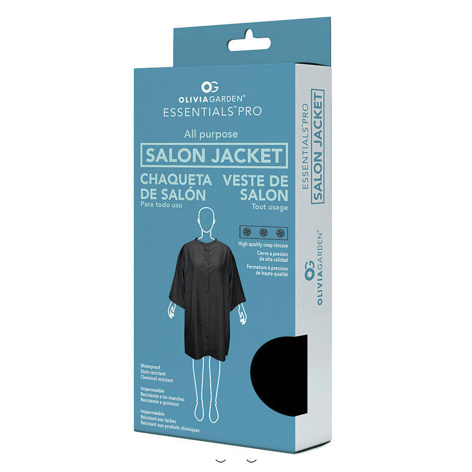 olivia-garden-essentialspro-jacket-veste-professionnelle-de-coiffeur-noire-imper image 3
