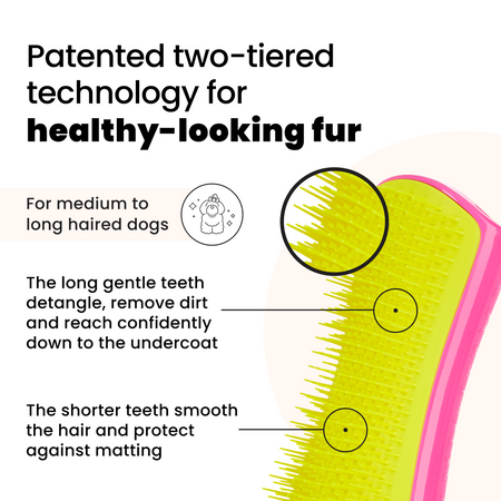 tangle-teezer-detangling-dog-grooming-brush-brosse-d-m-lante-pour-chien-dents-2- image 4