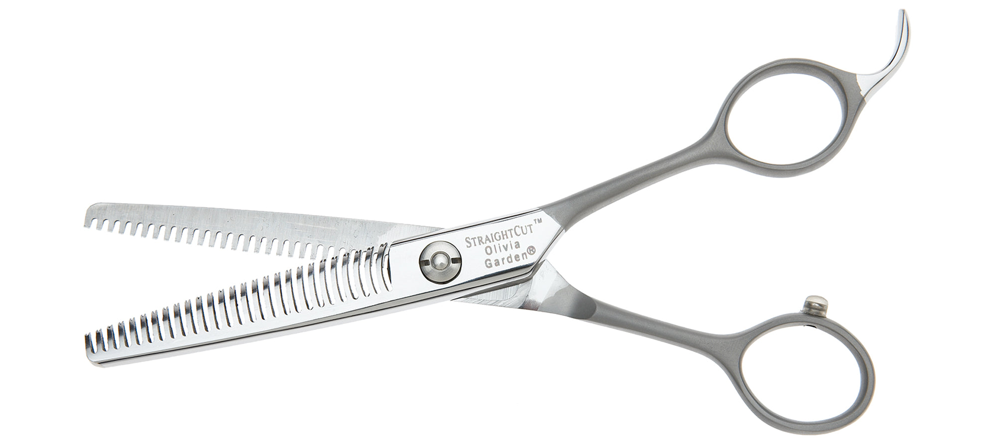 olivia-garden-straightcut-ciseaux-de-coiffure-forg-s-main-27-dents-micro-serr-es image 1