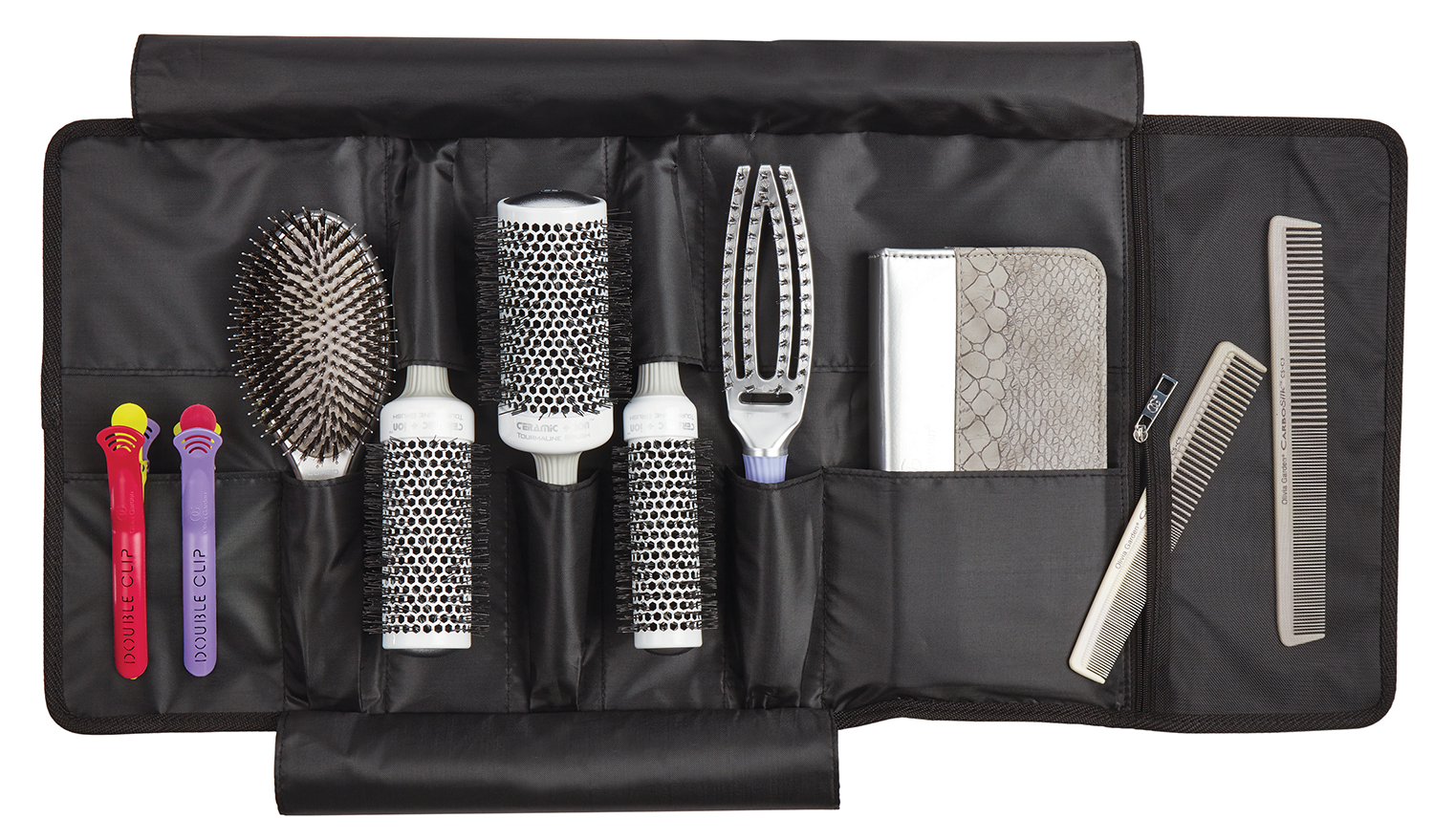 olivia-garden-stylist-roll-up-tool-bag-trousse-outils-coiffage-roulable-noire-av image 2