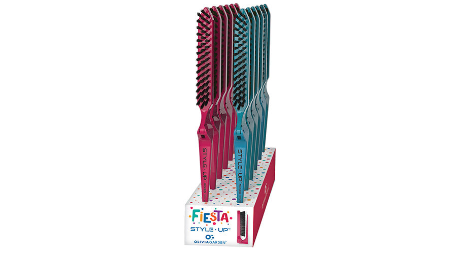 olivia-garden-style-up-fiesta-brosse-cr-per-pliante-mixte-sanglier-et-nylon-avec image 3