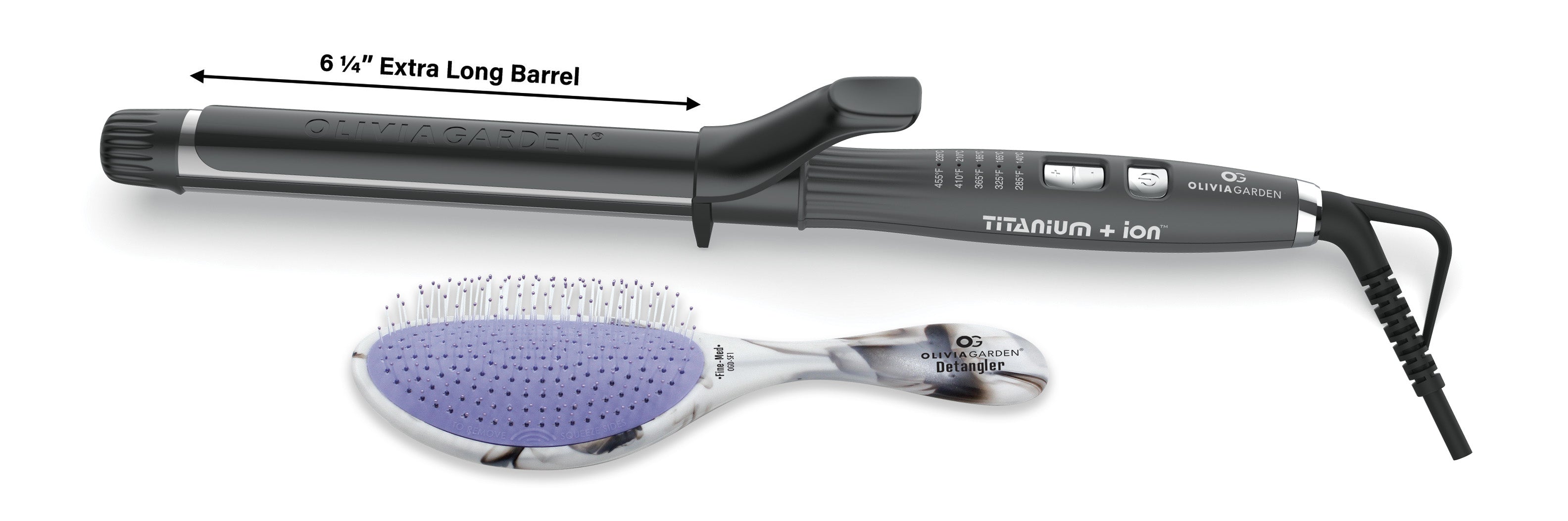 olivia-garden-titanium-ion-fer-boucler-professionnel-en-titane-ultra-avec-clip-c image 2
