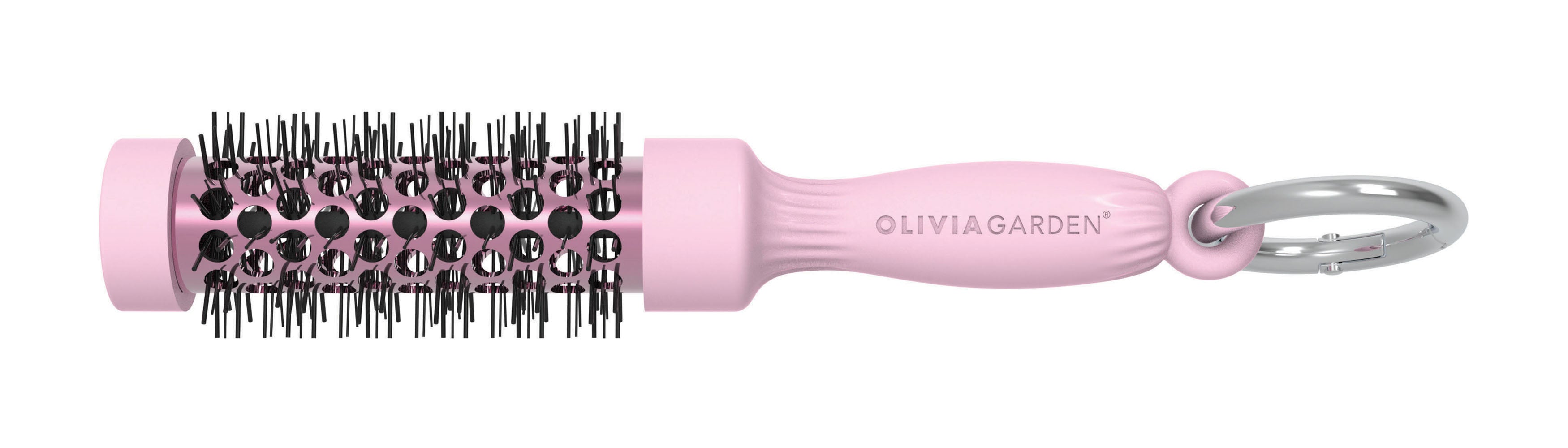 olivia-garden-keychain-porte-cl-s-mini-brosse-d-coratif-lavande-menthe-rose-acce image 5