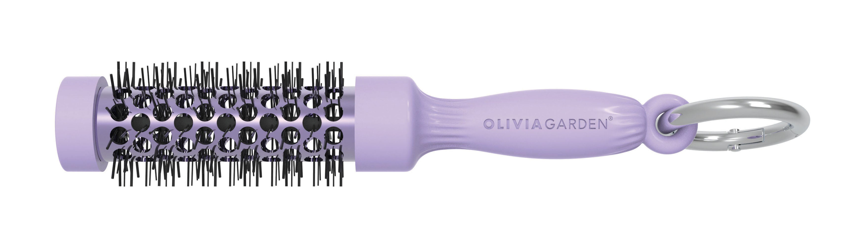 olivia-garden-keychain-porte-cl-s-mini-brosse-d-coratif-lavande-menthe-rose-acce image 6