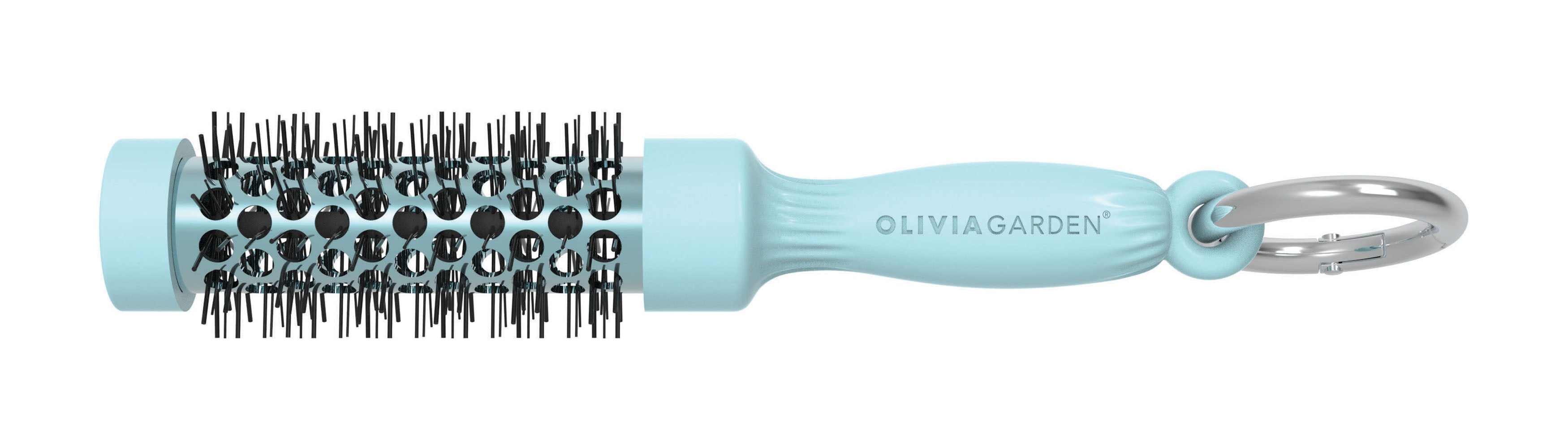 olivia-garden-keychain-porte-cl-s-mini-brosse-d-coratif-lavande-menthe-rose-acce image 7