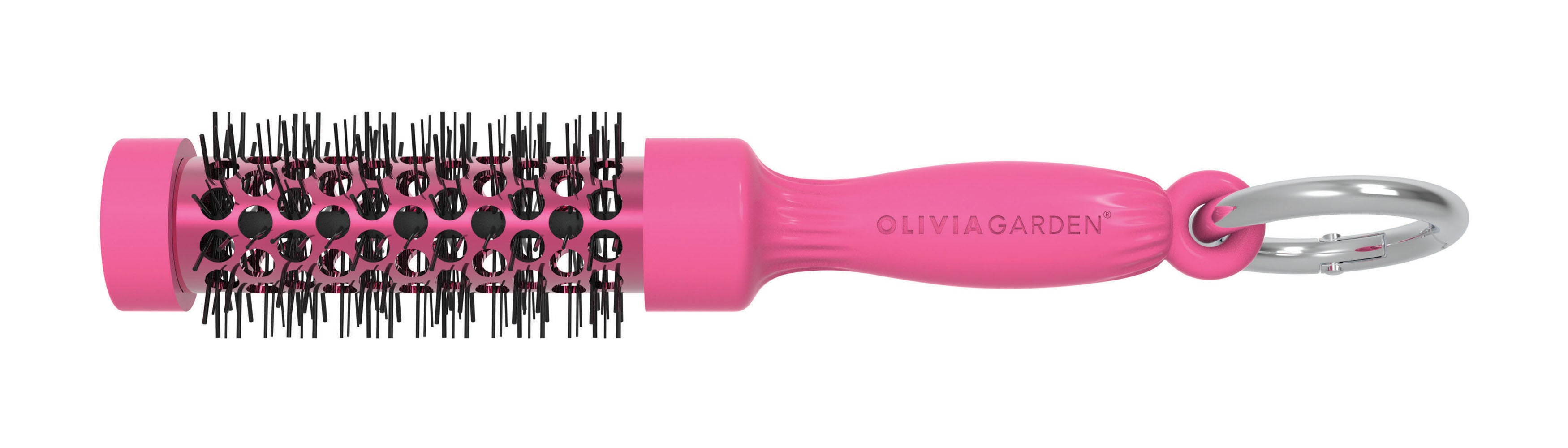 olivia-garden-keychain-porte-cl-s-mini-brosse-d-coratif-lavande-menthe-rose-acce image 8